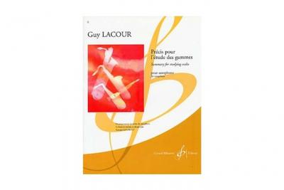 BILLAUDOT Pr&eacute;cis Pour L'&Eacute;tude Des Gammes Saxophone - Lacour