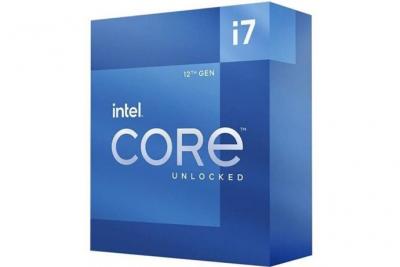 INTEL Processeur Core i7-12700K BX8071512700K LGA1700 3.6GHz Cours 12 Bleu