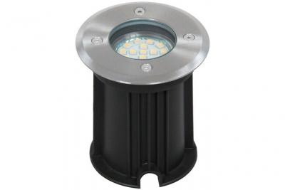 RANEX Smartwares Spot de sol rond - &Eacute;clairage ext&eacute;rieur - LED - 3 W - 230 lm