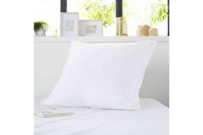 SWEETNIGHT Prot&egrave;ge-oreiller molleton coton confortable et absorbant 65x65 cm