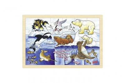  Goki - Puzzle bois Animaux polaires ( GK-57889 )