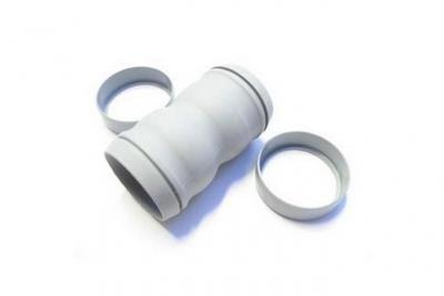 NILFISK Raccord flexible complet avec 2 bagues aspirateur 22344600 