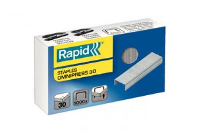 LIDERPAPEL Rapid Boite De 1000 Agrafes Supreme Omnipress 30