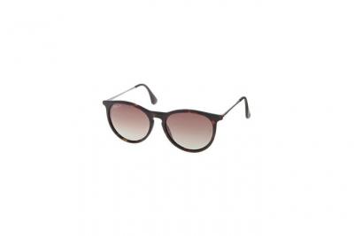RAY BAN Ray - Ban Femme Ray - Ban RB4171F ERIKA 865/13 Lunettes de soleil Nylon Tortue Marron Pantos Normale Ombr&eacute;