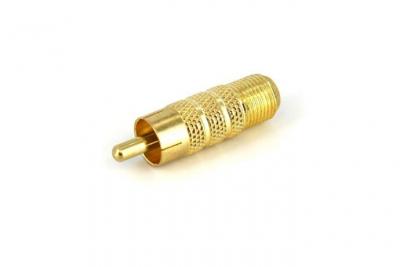 STARTECH.COM  Adaptateur RCA vers coaxial de type&nbsp;F - M/F