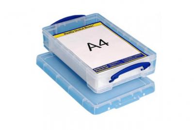REALLY USE BOX Really Useful Box Boite de rangement 4 Litres, incolore