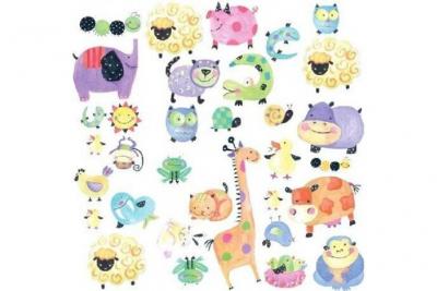 THEDECOFACTORY  POLKA ANIMAUX &Agrave; POIS