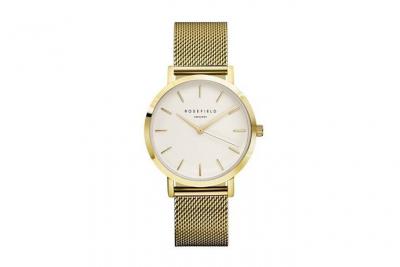ROSEFIELD Montre  The Mercer MWG-M41 - Montre Milanaise Dor&eacute;e Femme