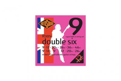 ROTO SOUND Rotosound R30SL Double Six - Jeu de 12 cordes guitare &eacute;lectrique - 9-46/9-26