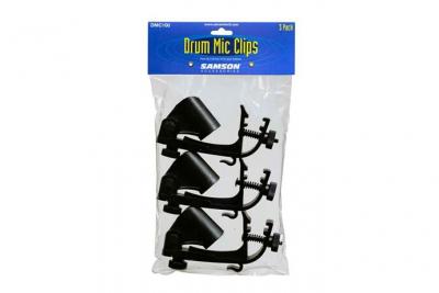 SAMSON AUDIO Samson DMC100 3 supports de micro pour batterie