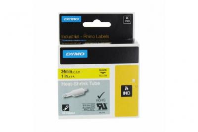 DYMO  Bagues Thermor&eacute;tractables IND - 24mm x 1,5m