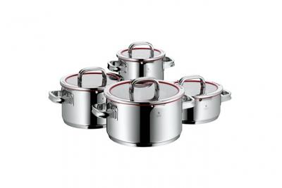 WMF  07 6004 6380 set cuisson 4 pi&egrave;ces function 4 1 faitout bas 20 cm + 3 faitouts hauts 16 20 24 cm