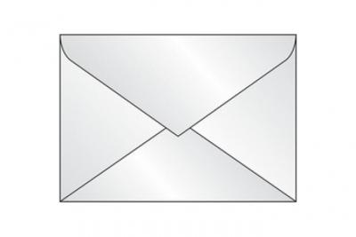 SIGEL  Enveloppe, transparent, gomm&eacute;, DL, 100 g/m2