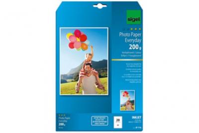 SIGEL  -  papier photo jet dencre everyday hot deal, a4 t1155