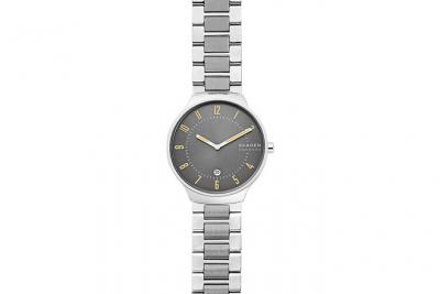 SKAGEN Montre  en Acier Gris - SKW6523