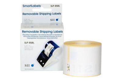  Slp-rsrl white label removable 54x101mm 220 lab/roll 1 roll/box