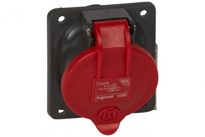 LEGRAND Prise Tableau 16 Amp&egrave;res 3P+N+T Ip44 Rouge -  Hypra 52224