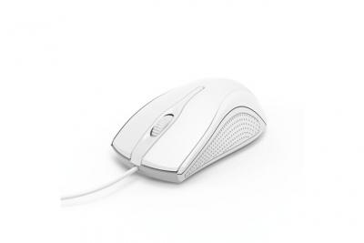 HAMA  MC-200 - Souris - optique - 3 boutons - filaire - USB - blanc 