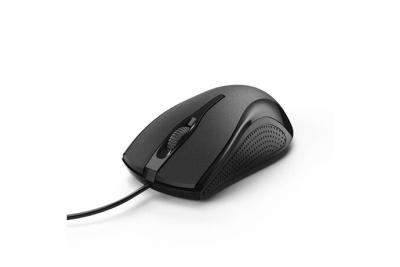HAMA  MC-200 - Souris - optique - 3 boutons - filaire - USB - noir 