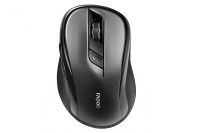 RAPOO Souris optique sans fil Multi mode 2,4GHz/BT 3 .0/BT 4 .0 M500 Noir 