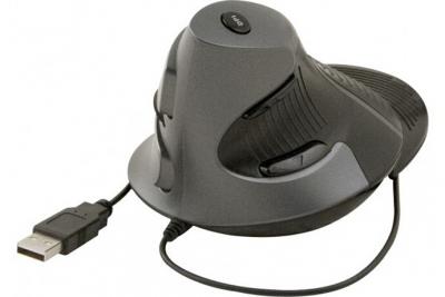 KOMELEC MICRO KOMELEC Souris d'ordinateur verticale usb 5 boutons noire - droitier