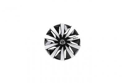SPARCO Jeu d':enjoliveurs  4 pi&egrave;ces Lazio 15 pouces noir / argent