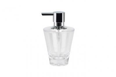 SPIRELLA  distributeur de savon max light - 14,5x9x8,5cm - transparent