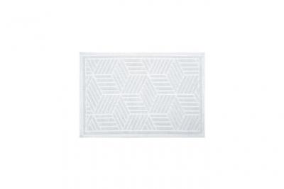 MSV Spirella Tapis de bain Coton CUBO 50x80cm Blanc