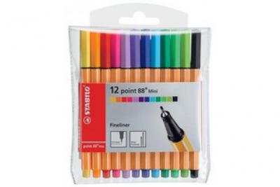 STABILO  point 88 Mini 68805-1 Stylo-feutre Assorti