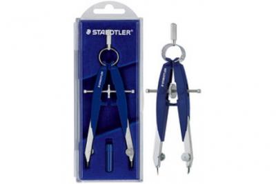 STAEDTLER Compas g&eacute;om&eacute;trique de pr&eacute;cision Bleu nuit