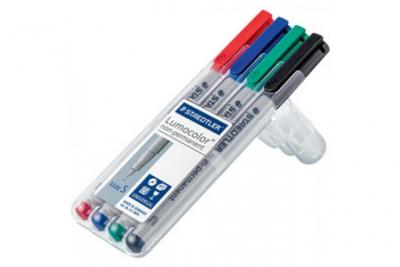 STAEDTLER  Marqueur non permanent 316F Lumocolor, &eacute;tui de 6 - Lot de 2