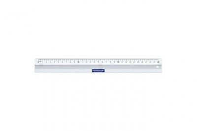 STAEDTLER  R&egrave;gle en m&eacute;tal, en aluminium, 500 mm - Lot de 2