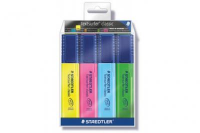 STAEDTLER  Surligneur 'Textsurfer Classic', &eacute;tui de 4