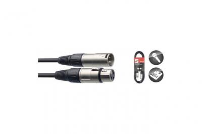 STAGG  SMC10 - C&acirc;ble Microphone XLR - 10 m&egrave;tres noir