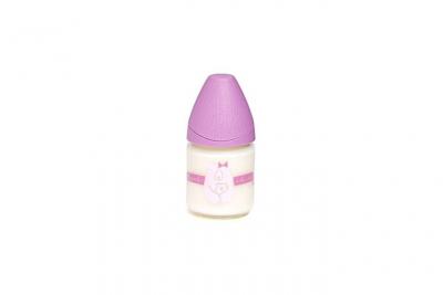 SUAVINEX  Biberon en Verre Meaningful Life Ours Violet 120ml 
