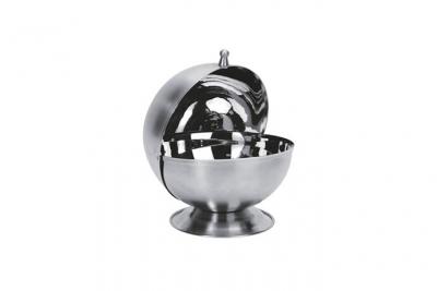 EQUINOX  502806 Bistrot Sucrier Inox, 1 - Pack, Gris