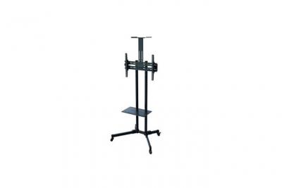 TOOQ  Tv/monitor Wheeled Floor Stand 37-70&acute;&acute; Noir