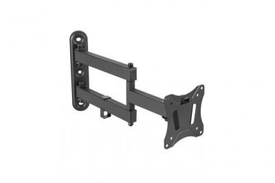 KIMEX Support mural articul&eacute; pour &eacute;cran TV LCD LED 13&acute;&acute;-27&acute;&acute;, double bras