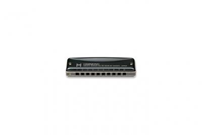 SUZUKI  HA20A Hammond Harmonica diatonique en la 10 Trous Noir