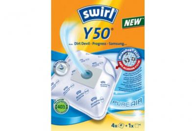 SWIRL   sac aspirateur y 50, avec filtre microporplus noir