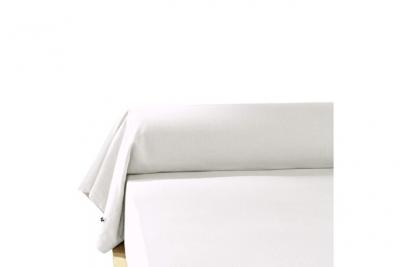 NON RENSEIGNE Terre De Nuit - Taie de traversin flanelle blanc 140/160 cm - Blanc