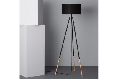 LEDKIA TechBrey Lampadaire Kathathu Noir