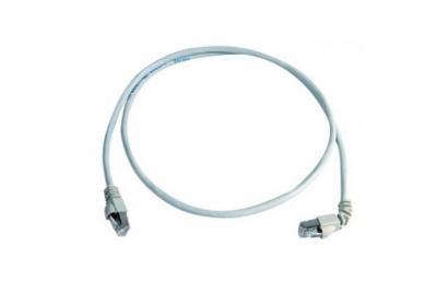 TELEGARTNER L00003A0119 RJ45 C&acirc;ble r&eacute;seau, c&acirc;ble patch CAT 6a S/FTP 5.00 m gris ignifuge, avec cliquet dencastrement 