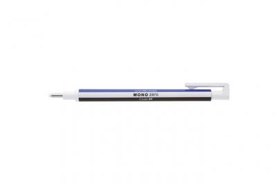 TOMBOW Stylo gomme  - pointe ronde - corps bleu/blanc/noir