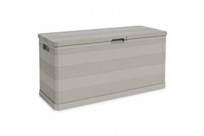 TOOMAX Coffre de rangement ext&eacute;rieur - Gris taupe - 280L 