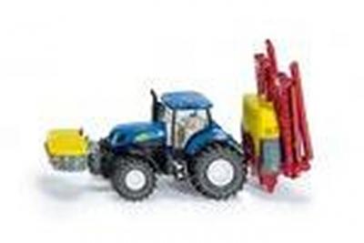SIKU  - 1799 - New Holland Avec Epandeur - Echelle 1 87