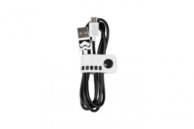 SILVER SANZ Stormtrooper - C&acirc;ble USB - USB (M) pour Micro-USB de type B (M) - USB 2.0 - 1.2 m 