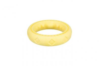 TRIXIE  anneau flottant &oslash; 11 cm - jaune - pour chien