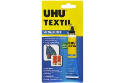 UHU  Colle sp&eacute;ciale pour textiles, 20&nbsp;g en tube 48665
