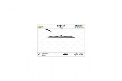 VALEO Balai dessuie-glace SILENCIO CONVENTIONAL SINGLE 574115 